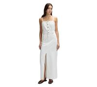 Lee Maxi Denim Dress Vestido Informal, Powder White, L Mujeres