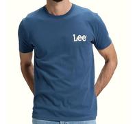 Lee Medium Wobbly tee Camiseta, Azul Oscuro, S Hombres