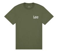 Lee Medium Wobbly tee T-Shirt, Lichen Olive, L Hombre