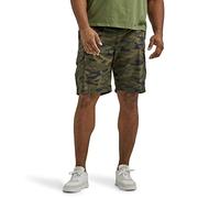Lee Men's Big & Tall Extreme Motion Crossroad Cargo Short, Traditional Camo