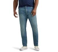 Lee Men's Big & Tall Performance Series Extreme Motion Athletic Fit Tapered Leg Jean, Mega, 60W x 32L