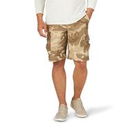 Lee Men's Extreme Motion Crossroad Cargo Short, New Mountain Lion Camo, 33