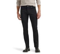 Lee Men's Modern Series Extreme Motion Straight Fit Tapered Leg Jean, Black, 30W x 30L