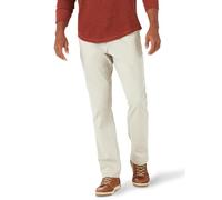 Lee Men's Performance Series Extreme Comfort Relaxed Pant, Dove, 36W x 34L