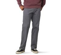 Lee Men's Performance Series Extreme Comfort Straight Fit Pant, Painter Gray, 36W x 29L