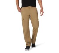Lee Men's Performance Series Extreme Comfort Twill Straight Fit Cargo Pant, Oscar Khaki, 38W x 32L