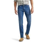 Lee Men's Performance Series Extreme Motion Straight Fit Tapered Leg Jean, Galilean Blue, 36W x 36L