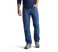 Lee Men's Regular Fit Straight Leg Jean, Pepperstone, 38W x 29L