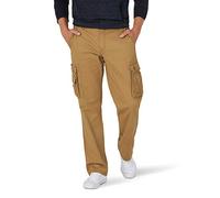Lee Men's Wyoming Relaxed Fit Cargo Pant, Bourbon, 36W x 30L