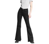 Lee Mujer Breese Jeans, Negro (Black Rinse 47), 31W / 29L
