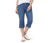 Lee Pantalón Capri de Ajuste Relajado para Mujer - Azul - 14 US