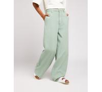 Lee Pantalón largo de mujer Relaxed Chino. Verde 28 / 33