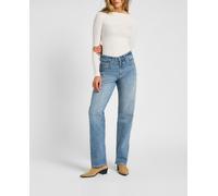 Lee Rider Classic Jeans, Azul (Set Free), 27W / 35L para Mujer