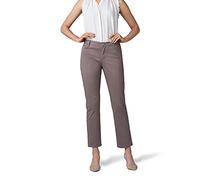 Lee Pantalón Recto, Mujer, Ajuste cómodo, para Uso Diario - Marrón - 12 Pequeñoe US