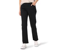 Lee Pantalón Recto, Mujer, Ajuste cómodo, para Uso Diario - Negro - 10 Pequeñoe US