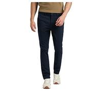 Lee Pantalones Chinos Ajustados para Hombre, Azul Marino Profundo, S