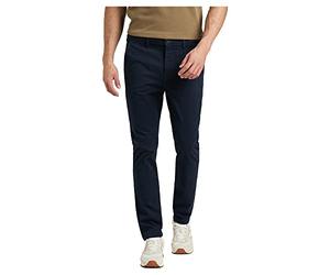 Lee Pantalones Chinos Ajustados para Hombre, Azul Marino Profundo, S