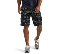 Lee Pantalones Cortos Cargo para Hombre Dungarees New Belted Wyoming, Black Stokes Camo, 34