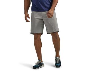 Lee Pantalones Cortos para Hombre Big & Tall Extreme Motion Flat Front, Acero, XXL