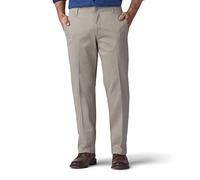 Lee - Pantalones Extreme Comfort de corte recto para hombre, color caqui Gris Guijarro 33W/30L