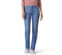 Lee - Pantalones Vaqueros clásicos de Pierna Recta Monroe para Mujer, estilizan al Instante, Corte Holgado, Azul (Inspire Blue), 18 Largo