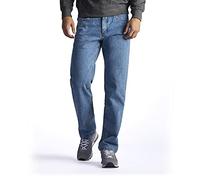 Lee Pantalones Vaqueros de Corte Regular para Hombre, Piedra Ligera., 34W x 30L