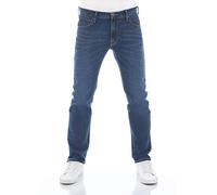 Lee Pantalones Vaqueros para Hombre de Corte Regular Daren Zip Fly Hose Straight Jeanshose Algodón Denim Stretch Blue Negro Gris, Azul Brillante (Lss3sgjz3), 31W x 34L