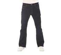 Lee Pantalones vaqueros para hombre, elásticos, corte bootcut, denver, pantalones vaqueros azul 32, 33, 34, 36, 38, 40, 42, 44, 46, Rinse (Lss1sj363), 40W / 34L