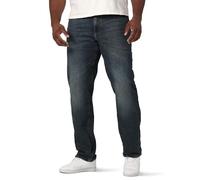 Lee Pantalones Vaqueros Rectos relajados para Hombre Big and Tall Extreme Motion Relaxed Straight, Maverick, 52W x 28L