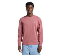 Lee Patch Crew SWS Sudadera, Granate, XXL para Hombre