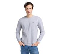 Lee Patch Crew SWS Sudadera, Grey Mele, XS para Hombre