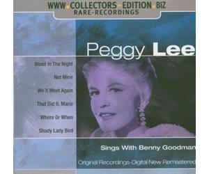 Lee, Peggy - Sings W/Benny Goodman [Casete]