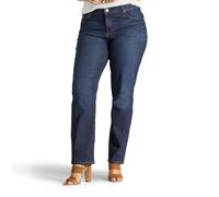 Lee Plus Size Relaxed Fit Straight Leg Jean Jeans, Verona, 18 US para Mujer