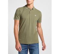 Lee Pique Polo, Verde mercantil, M Hombres