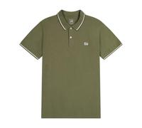 Lee Pique Polo, Verde mercantil, M Hombres
