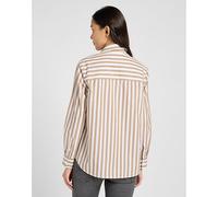 Lee Regular All Purpose Shirt Khaki Stripe Tamaño S