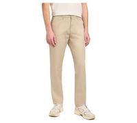 Lee Regular Chino Pantalones, Gris, 30W / 34L Hombres