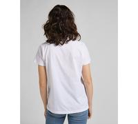 Lee Regular Logo Tee White Tamaño S