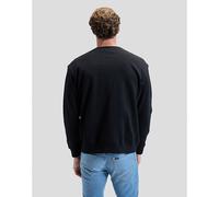 Lee Regular Patch Crew Sweatshirt Black Tamaño S