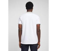 Lee Hombre Pique Polo Camiseta, Blanco (Bright White Lj), XL