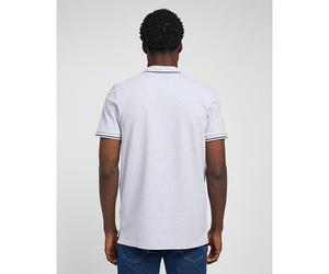 Lee Regular Pique Polo Sharp Grey Mele Tamaño XL