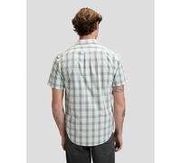 Lee Regular Short Sleeve Button Down Shirt Desert Sage Safari Plaid Tamaño S