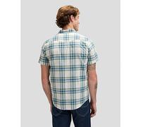 Lee Regular Short Sleeve Western Shirt Desert Sage Plaid Tamaño M