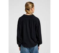 Lee Regular Statement Collar Shirt Unionall Black Tamaño S