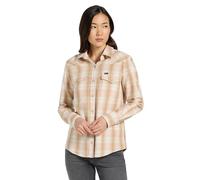 Lee Regular Western Shirt Camiseta, Caqui Plaid, S Mujeres