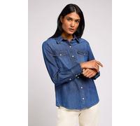 Lee Regular Western Shirt Through The W Talla: L | Manga Larga Outlet | Mujer