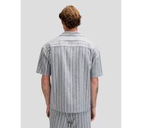 Lee Relaxed Clean Resort Shirt Mood Indigo Natural Str Tamaño M