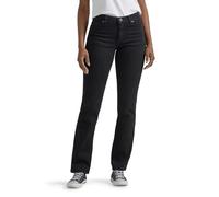 Lee Pierna Recta de Corte Relajado Jean Jeans, Negro ónice, 48 para Mujer