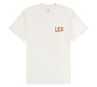 Lee Relaxed Graphic tee Camiseta, Crudo, XL Hombres