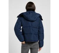 Lee Relaxed Hooded Short Puffer Rivet Navy Tamaño M